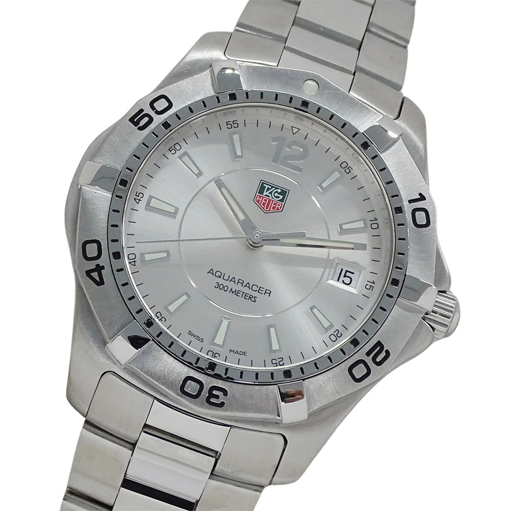 TAG Heuer Aquaracer WAF1112 BA0801 Men's Watch, Brand Name, Date, Quartz, Sta...